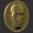 4.jpg Eminem medallion pendant 3D printing ready stl obj