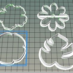Sin-título.jpg Бесплатный STL файл Flowers cutter・3D-печатная модель для скачивания