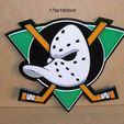 migthy-ducks-liga-americana-canadiense-hockey-cartel-escudo.jpg Migthy Ducks, league, american, canadian, field hockey, poster, sign, sign, logo, impresion3d