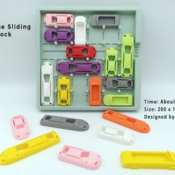 1.jpg Fichier 3D gratuit Bloc coulissant chinois・Objet imprimable en 3D à télécharger