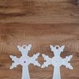 348357669_1287296618848272_276133678632662851_n.jpg Cross 2 styles or double sided / christian gift/ wall decor/ art/ religous/ prayer