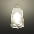 lamp-shade-hexagonal-twirl-cylinder-04.png Ceiling Light Shade - Hexagonal Twirl Cylinder Lamp Sheld