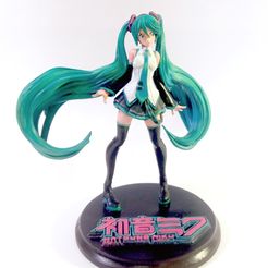 Miku Hatsune - Vocaloid - Anime Fanart Toy