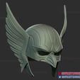 Hawkman_helmet_3d_print_model-12A.jpg Hawkman Cosplay - Hawkman Helmet DC Comics - Black Adam Movie