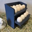 Rangement-stockage-porte-oeufs-1.jpg Egg storage - Egg holders - Egg carriers - Egg storage - Hen eggs - Refrigerator organization box