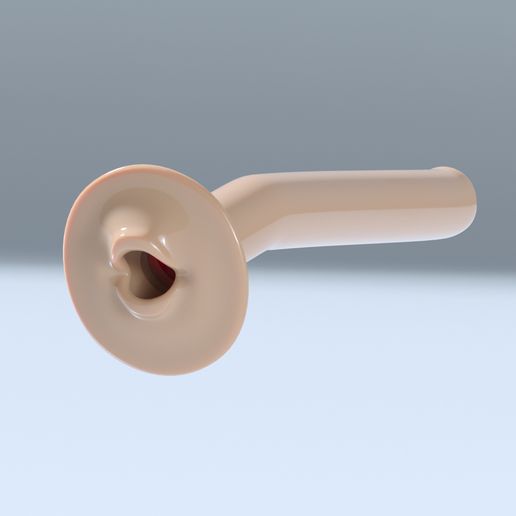 Male Masturbator Real Mouth Sensation STL File for Cults