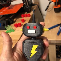 camphoto_684387517 2.JPG Free STL file Toy Robot・Template to download and 3D print