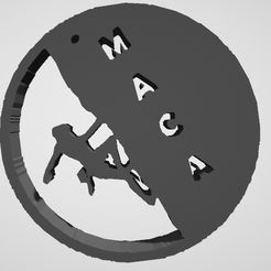 escalador.jpg STL-Datei Customizable keychain climber・Design für 3D-Drucker zum herunterladen