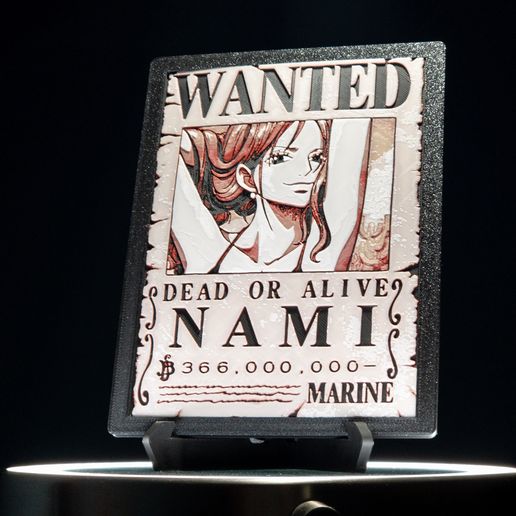 Nami Wanted Poster One Piece 12.9 x 17.5 cm