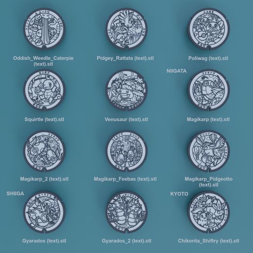 8.jpg POKEMON UTILITY-LOCHABDECKUNGEN - KOMPLETTPAKET + EXTRAS