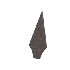 punta-plana1.jpg Fichier STL Fer de lance plat・Objet imprimable en 3D à télécharger