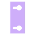 Dino_controller_holder_hole_marker.stl Dino wall-mount controller holder - NO SUPPORTS REQUIRED