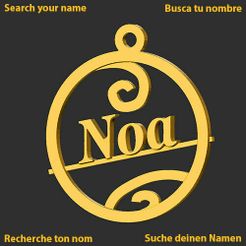 Noa.jpg STL file Noa・Template to download and 3D print