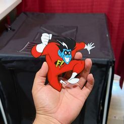 IMG_6940.jpg Free 3D file Freakazoid! 2D Wall Art・Template to download and 3D print