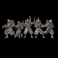 1.jpg STL-Datei Death Blitz Krieg - Bop Boyz - Gardisten - Kill Crew Vetz - Set A - Tabletop - Miniatur - Krieg - Hammer・Design zum Herunterladen und 3D-Drucken, minimeans