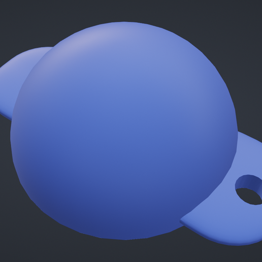 Golf Ball Marker_No-Slits 3D model