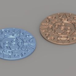 Aztec-Coaster.jpg STL file Aztec coaster・3D printer design to download