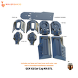 GEK-V2-1.png GEK V2 Helmet Ear Kit STL