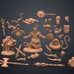 DesertTravels_DND_3Demon_Overview.jpg DnD magnético - Pack Viajes por el desierto