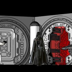 Tantive-IV-Hall-003.jpg STL file Star Wars Tantive IV Diorama・3D print design to download