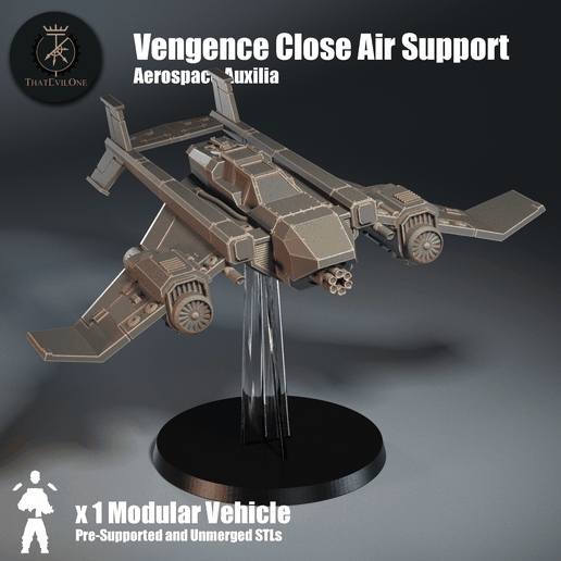 Vengence CAS Fighter - Presupported