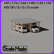 2.png Large Carport - HO 1:87 Scale