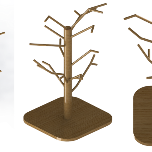 🌳 Pruned tree figure・Free STL File for ・Cults