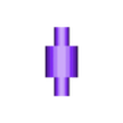 switch_handle_left_and_right_by_ctrl_design.stl LEGO double Switch out of 7 main parts, Fits into 20 cm buildplate