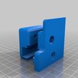 b5ad7d4d0ab745bccc3af66c754e8f8e.png Free STL file Wanhao Duplicator D9 X Axis Upgraded Brackets - Left and Right - V7・3D printable model to download
