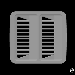 Screenshot-158.png STL file MR2 style side vent for Kaido Racers・3D printer model to download