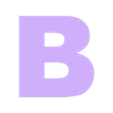 B.stl Декоративные буквы A-Z, светодиодная подсветка