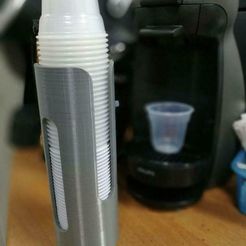 photo_2018-07-29_17-10-24.jpg Coffee Plastic Cup Holder / Dispenser (80cc Ø57mm)