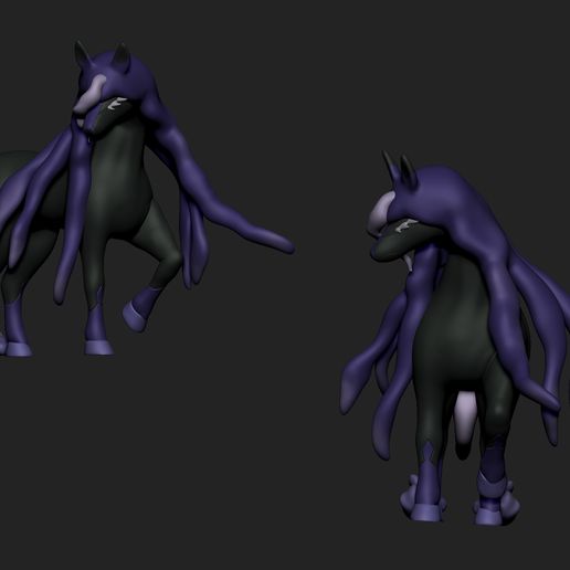 Descargar archivo STL Pokemon - Spectrier • Plan para imprimir en 3D ...