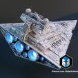 1-21.jpg Tea Light Star Destroyer - 3D Print Files
