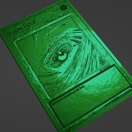 Black Hole STL File for Cults