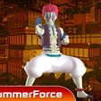 CGtrader03.jpg Akaza - Demon Slayer Infinity Castle