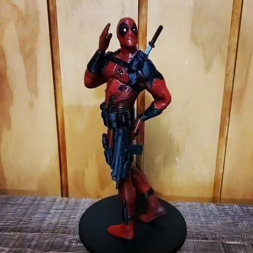 3d Printing Sexy Deadpool • Made With Artillery Genius ・ Cults