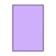 50x75 Original.stl Square Base 50x75mm