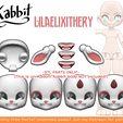a2.png [KABBIT ADDON] Lilaelixithery Head for Kabbit - for FDM and SLA Printers