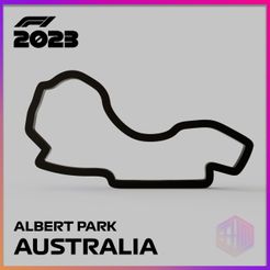 GP-AUSTRALIA.jpg ALBERT PARK CIRCUIT (AUSTRALIA) / F1 CIRCUIT COLLECTION 2023