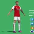 Rowe_2.jpg 3D Rigged Emile Smith Rowe Arsenal 2024