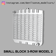 03.png Radiator for 60s and 70s Small Block Muscle Cars in 1/24 1/25 scale