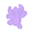 stich_e.stl Stich whole cookie cutter