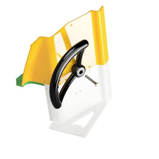 Tiller-Front.png 737 3D Printed Tiller V2 (3D Print Files)