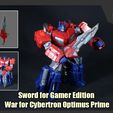 WFCSword_FS.jpg Sword for Transformers Gamer Edition WFC Optimus Prime