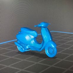 yu5.jpg Archivo STL Moto Vespa 2023 1/64・Plan para descargar y imprimir en 3D