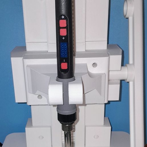 Echt-gesamt.jpg Drill stand Soldering iron holder Holder