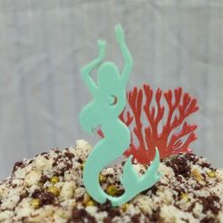 3c-lrg.jpg Cake topper - Mermaid Silhouette - Luna