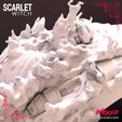 231020 Wicked - Scarlet squared 010.jpg Wicked Marvel Scarlet Witch Sculpture: STLs ready for printing
