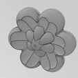 wf2.jpg Florentine rosette onlay relief 3D print model